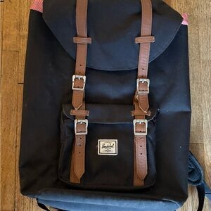 Herschel Supply Little America Black Backpack